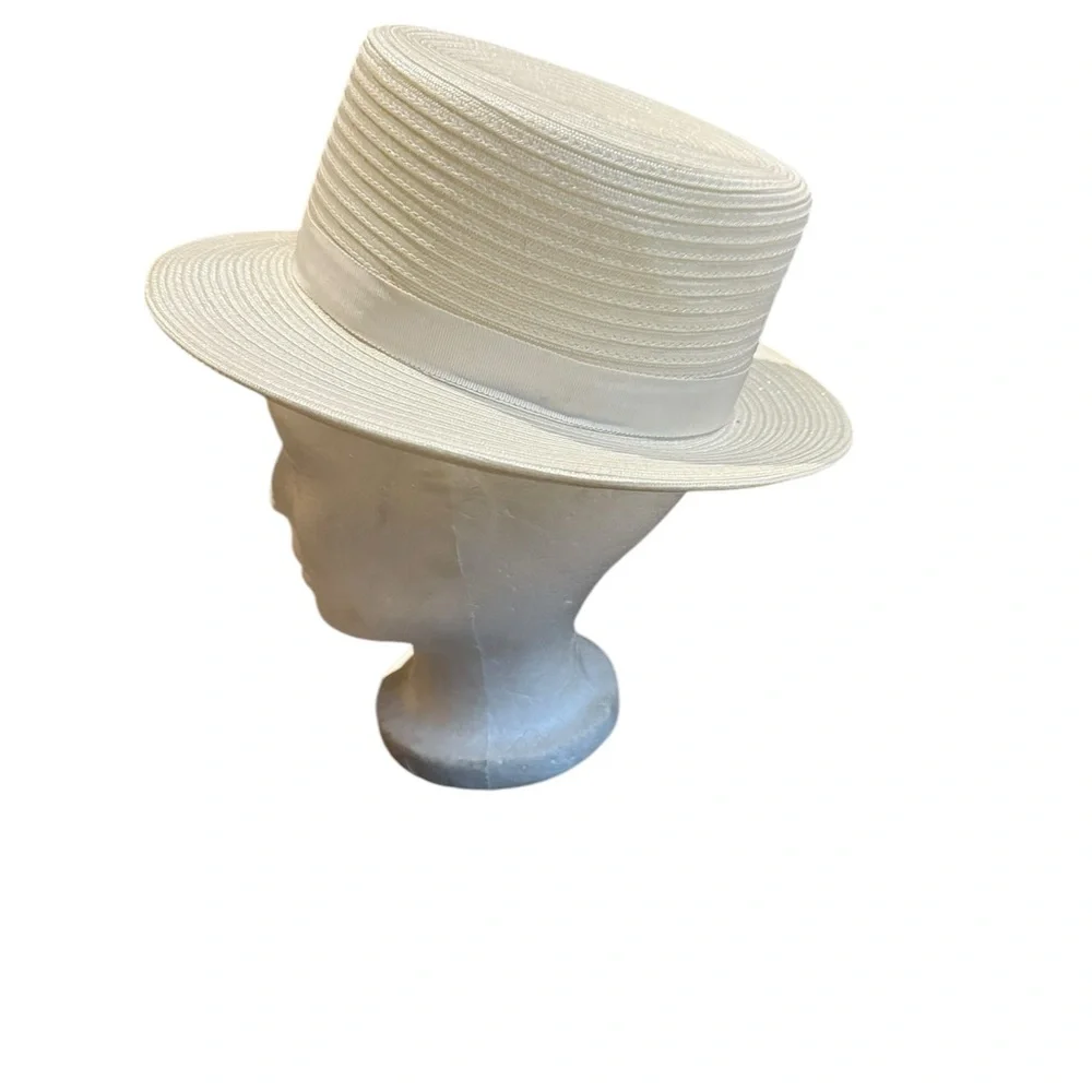 Vintage Dorene‎ Straw Hat - Picture 4 of 7